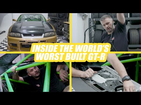 Inside the Worst Built GT-R Project NO SECRETS R33 GT-R - Episode 3