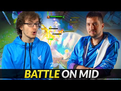 Miracle Invoker vs W33 in Middle Lane 20min GG (Full Game)