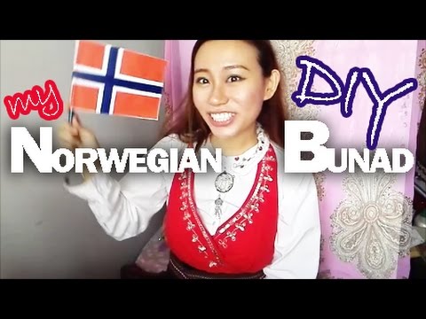 My DIY Norwegian Bunad挪威传统服装