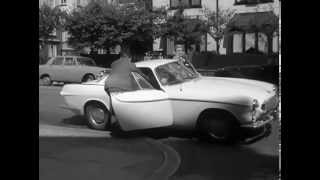 The Best Volvo 1800 Car Chase Ever! - Roger Moore in "The Saint" - "Rough Diamonds" 1963