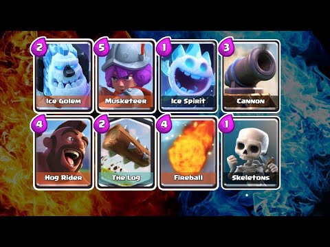 2.6 HOG vs HARD COUNTERS | DOMUZ BINICISI VS TOP DESTELER CLASH ROYALE 2020