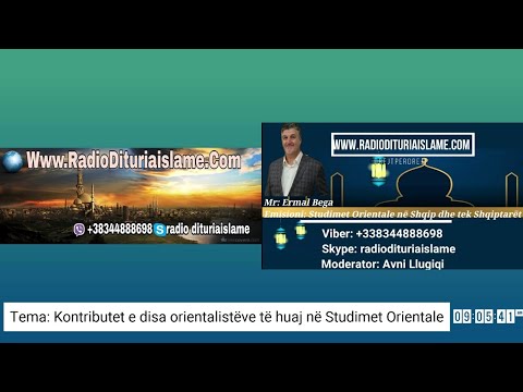 Ermal Bega Tema: Kontributet e disa orientalistëve të huaj në Studimet Orientale