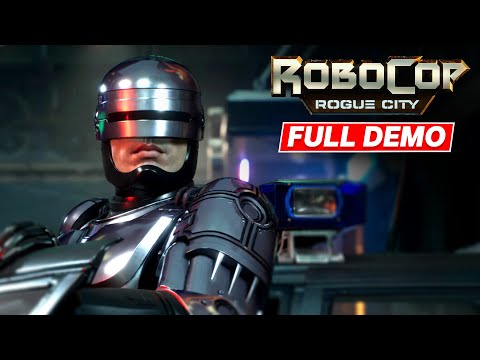 ROBOCOP ROGUE CITY Full Game Demo Gameplay Walkthrough (4K 60FPS PC ULTRA) - No Commentary
