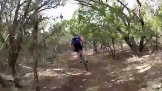 preview picture of video 'Texas Hill Country Mountain Biking Winter Fun'