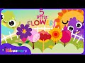 Five Little Flowers THE KIBOOMERS Preschool Songs Counting To 5
