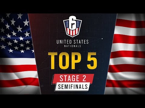 Rainbow Six: US Nationals – Top 5 | Stage 2 Semifinals | Ubisoft [NA]