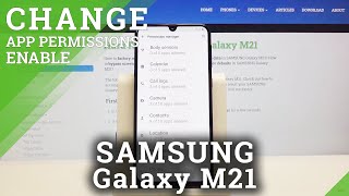 How to Enter App Permission in SAMSUNG Galaxy M21 – Find Given Permissions
