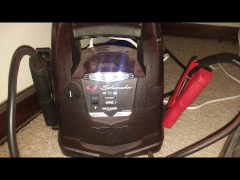 Schumacher Portable Power Jump Pack 1000 peak amp unboxing test and review