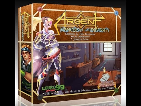 Board Game Brawl Reviews - Argent: Mancers of the University