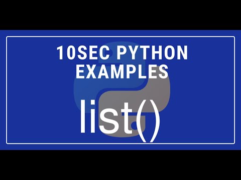 10sec Python Examples List Built In Function By Code Recipe
