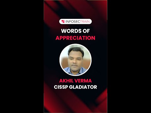 CISSP InfosecTrain Review | Madhura Kakade CISSP Gladiator | CISSP Success Stories