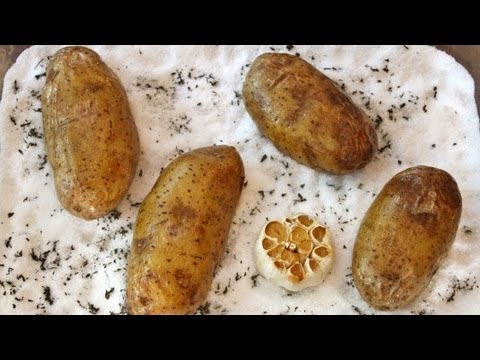 How to Make Salt Baked Potatoes