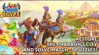 Jewels of Egypt: Match Game (by G5 Entertainment AB) IOS Gameplay Video (HD)