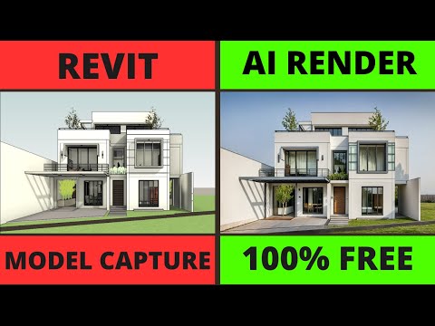 How to Render a Revit Model Using AI - 100% Free