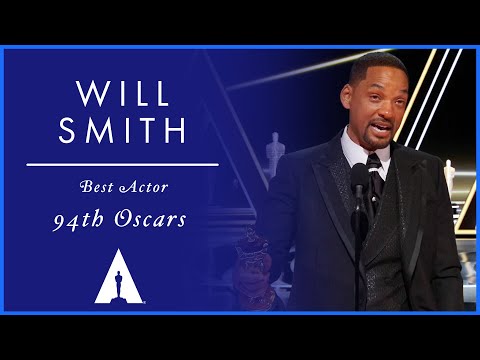 Will Smith Wins Best Actor for 'King Richard' | 94th Oscars