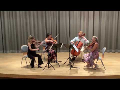 W. A. MOZART. String Quartet No. 15 in D minor, K. 421/417b. First Movement: Allegro Moderato.