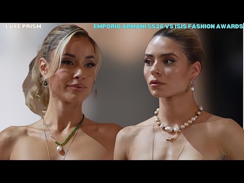 Isis Fashion Show 2026 | Emporio Armani SS26 vs Isis Fashion Awards| Milan Elegance Meets Runway Art