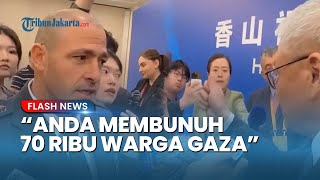 Berani! Profesor China Debat dengan Diplomat Israel soal Gaza, Desak Tel Aviv Akui Negara Palestina