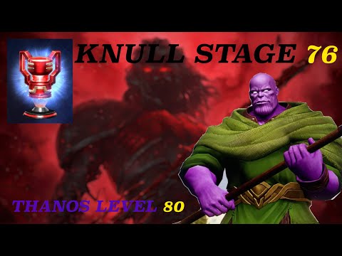 Farmer Thanos vs Knull WBL stage 76 | Marvel Future Fight | MFF | Insane Damage