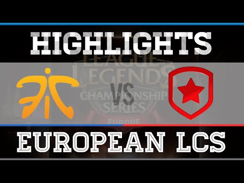 EU LCS Spring 2015 Highlights : Fnatic vs Gambit (W5D2)