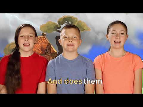 "Like A Wise Man", Scripture Memory Song (Matthew 7:24&25) - Spencer Family Music