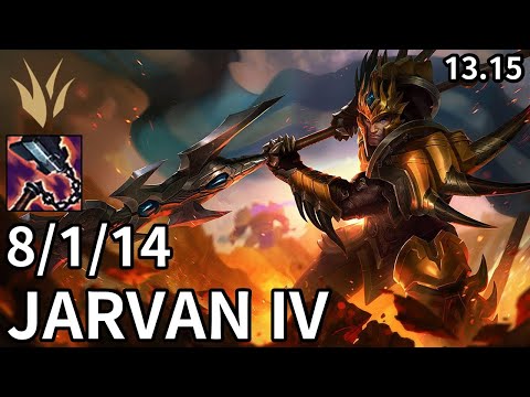 Jarvan IV Jungle vs Diana - EUW Master | Patch 13.15