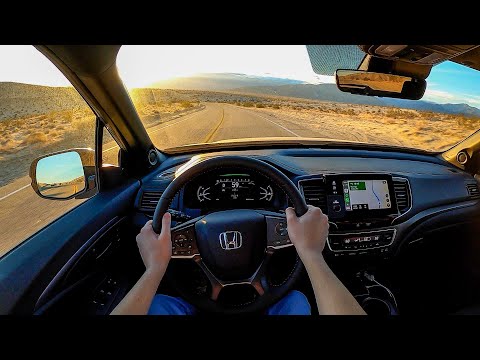2022 Honda Passport Trailsport - POV Desert Road Drive (Binaural Audio)