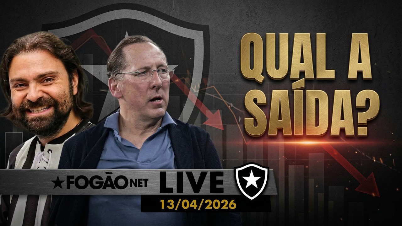 LIVE | Botafogo atinge auge da crise financeira; SAF esclarece pontos de laudo econômico