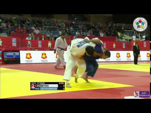 Judo 2014 Grand Slam Tyumen: Kyle Reyes (CAN) - Mikhail Kosyashnikov (RUS) [-100kg]