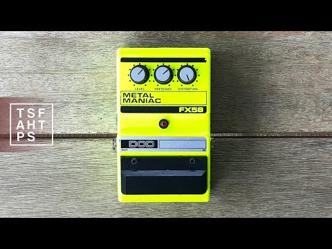Immagine DOD FX58 Metal Maniac 1989 - 1993 - Good - No Battery Cover - Yellow - 20