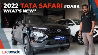 Tata Safari #Dark Edition 2022 | New Paint, New Interior and.. What Else? CarWale