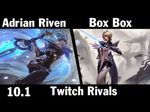 [ Adrian Riven ] Riven vs Fiora [ Box Box ] Top  - Twitch Rivals