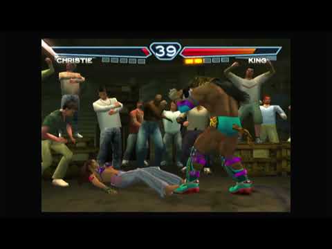Tekken 4 Christie(barefoot) Vs King(Lose)