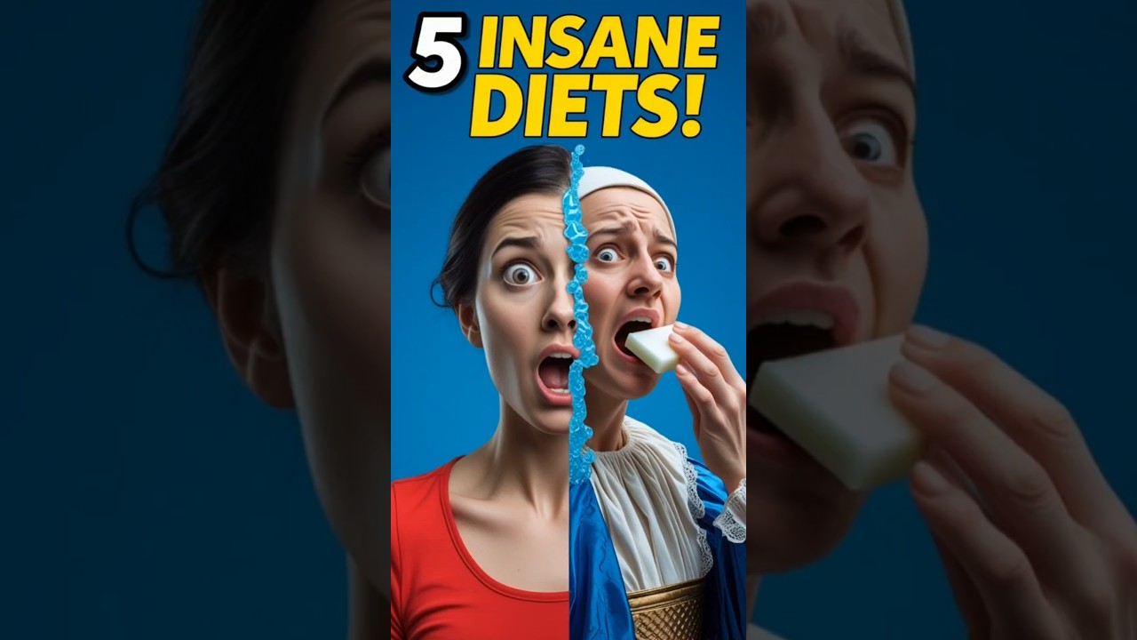 5 Weirdest Diets in History! #WeirdDiets #HistoryFacts