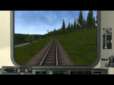 Open Rails - Schleusingen - Suhl Deutsche Reichsbahn Pro Train 22 MSTS