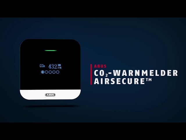 Video Teaser für ABUS CO2-Warnmelder AirSecure™ CO2WM110