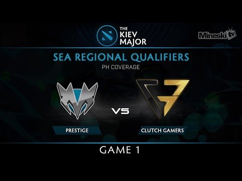Mineski vs Clutch Gamers | Kiev Major Regional Qualifier | Group Stage | Best of 1 | Game 1