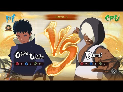 Obito vs Darui (Raikage) - Naruto X Boruto Ultimate Ninja Storm Connections