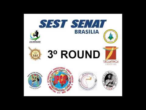 4ª luta do GP - Campeonato BRASILEIRO de MUAY THAI 2015 LBMTT - SEST SENAT