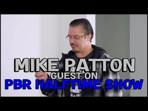 Mike Patton's appereance on PBR Halftime Show.