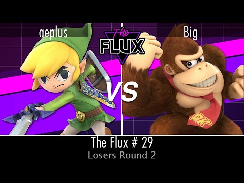 aeplus (Toon Link/Mario) vs Big (Donkey Kong) - LR2 - The Flux 29