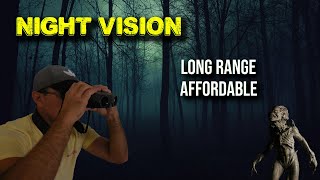 Long Range & Affordable HD Night Vision Binoculars! (Hunting, Boating, & More)