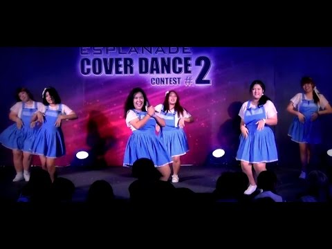 "G-Pink" cover "I Don't Know+No No No" (A-Pink) @ "Esplanade Coverdance Season2" :Stage2