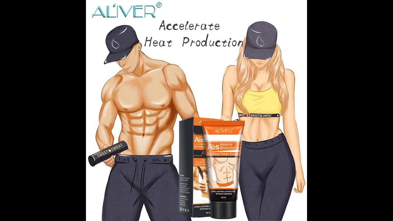Kem Giảm Béo, Đốt Mỡ Bụng Aliver ABS Muscle Stimulator