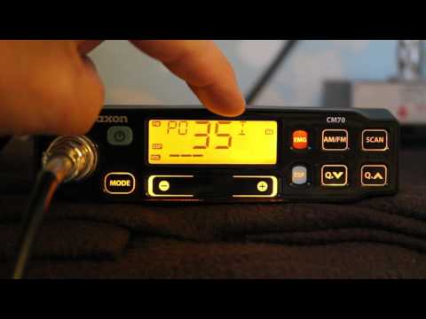 Maxon CM70 CB Radio converted to 10m FM