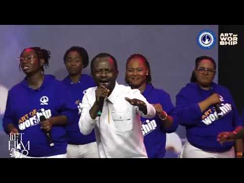 WORSHIP MEDLEY by NTI-ANANE @ART OF WORSHIP with APOSTLE ABRAHAM LAMPTEY ACCRA EDITION.