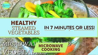 HOW TO COOK / STEAM FROZEN OR FRESH VEGETABLES IN MICROWAVE EASY FAST PERFECT WAY 쉬운 야채 스팀 방법 如何蒸蔬菜