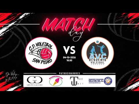 Voleibol San Pedro vs. Academia Córdoba - Senior Femenino 1a Andaluza