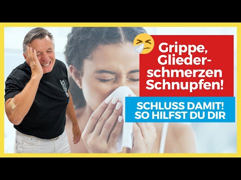 Flu, body aches, colds - stop it, this is how you help yourself!