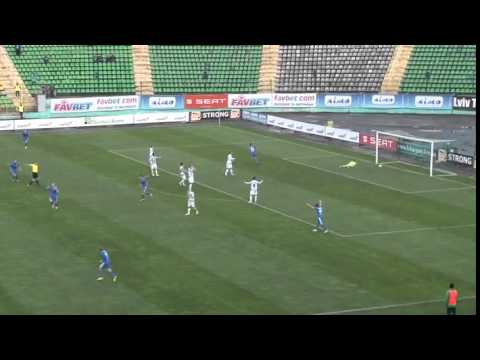 Владислав Кулач ("Ильичевец"). Гол "Карпатам" (16.04.2014, 35-я минута)
